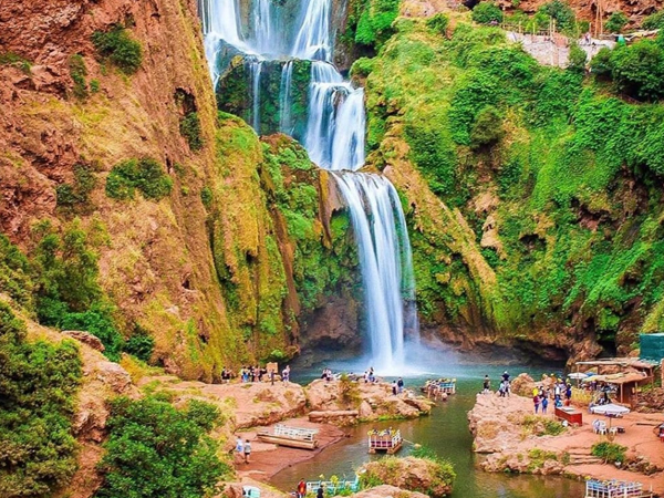 Excursión de un dia a las cascadas de ouzoud desde marrakech